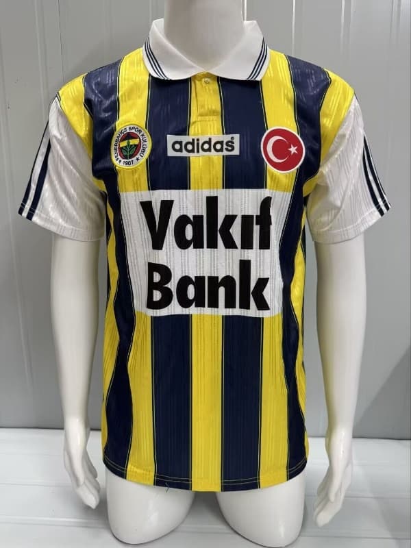 AAA Quality Fenerbahce 1996/97 Home Retro Soccer Jersey