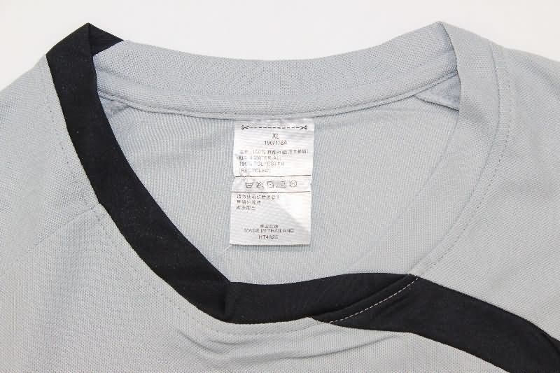 Flamengo Soccer Jersey Goalkeeper Grey Retro Replica 2008