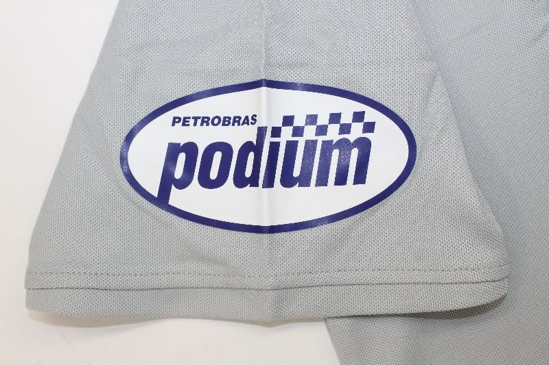 Flamengo Soccer Jersey Goalkeeper Grey Retro Replica 2008