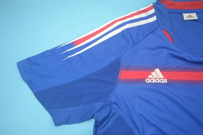 France Soccer Jersey Home Retro Replica 2004