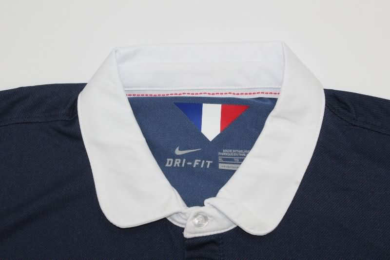 France Soccer Jersey Home Retro Replica 2014