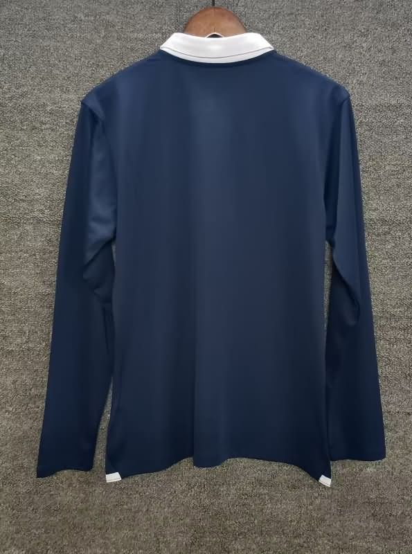 AAA Quality France 2014 Home Retro Long Sleeve Soccer Jersey