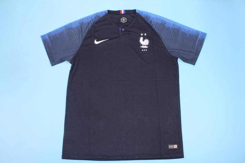 France Soccer Jersey Home Retro Replica 2018