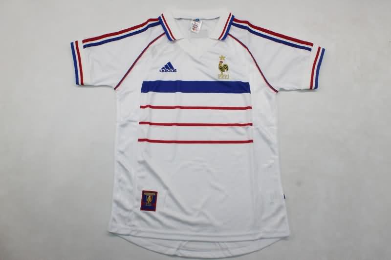 France Soccer Jersey Away Retro Replica 1998/00 France Soccer Jersey Away Retro Replica 1998/00