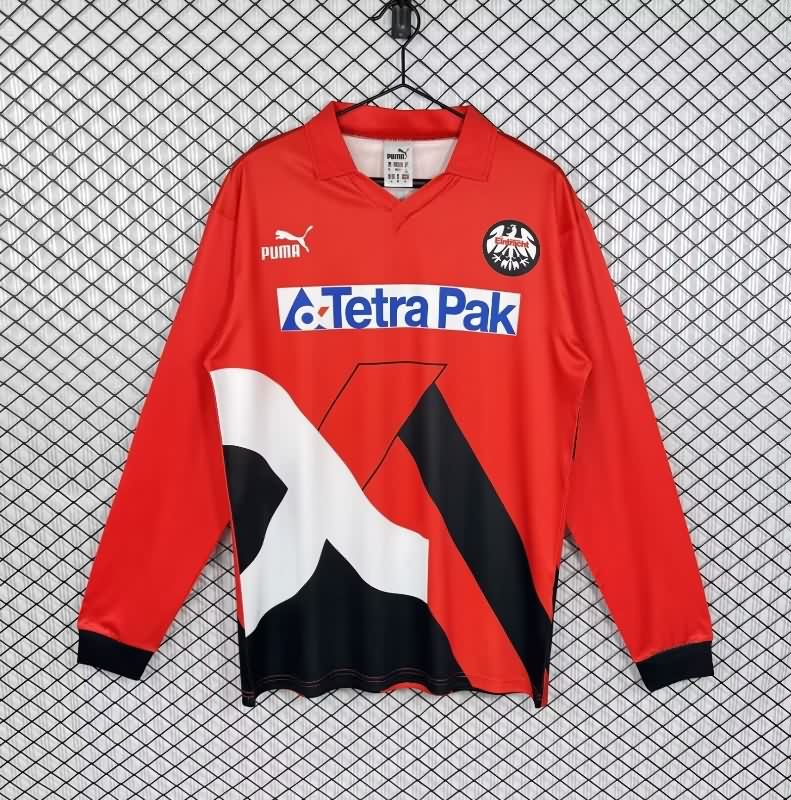 AAA Quality Frankfurt 1993/95 Home Retro Long Sleeve Soccer Jersey