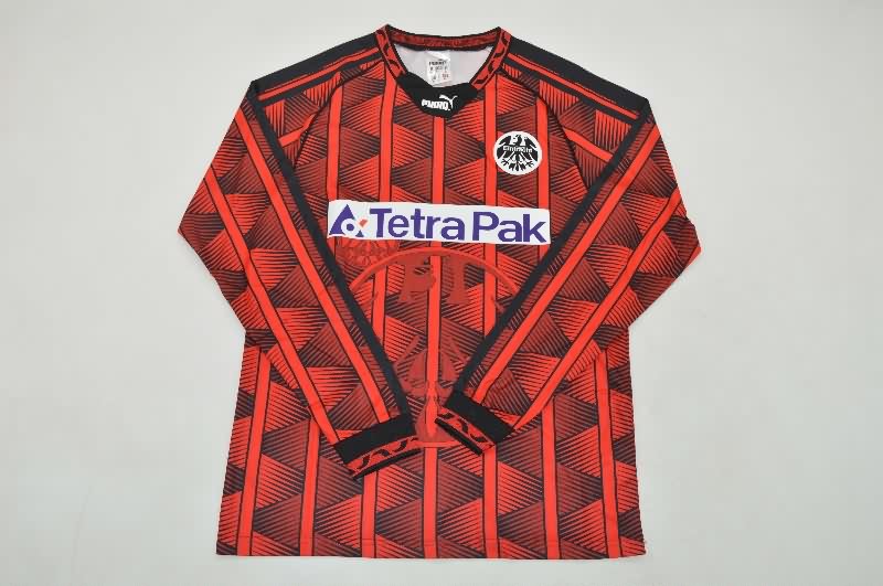 AAA Quality Frankfurt 1995/96 Home Retro Long Sleeve Soccer Jersey