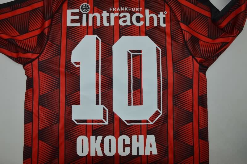 AAA Quality Frankfurt 1995/96 Home Retro Long Sleeve Soccer Jersey