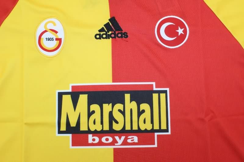 Galatasaray Soccer Jersey Home Retro Replica 1998/99