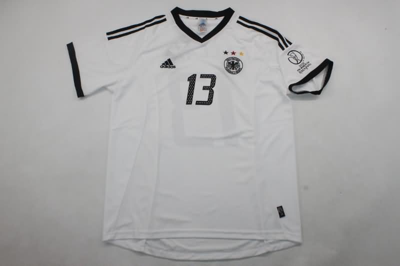Germany Soccer Jersey Home Retro Replica 2002/04