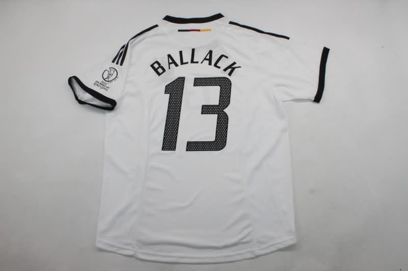 Germany Soccer Jersey Home Retro Replica 2002/04