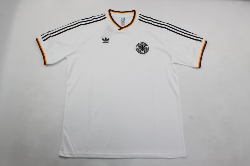 Germany Soccer Jersey Home Retro Replica 1986