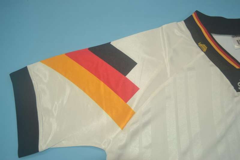 Germany Soccer Jersey Home Retro Replica 1992