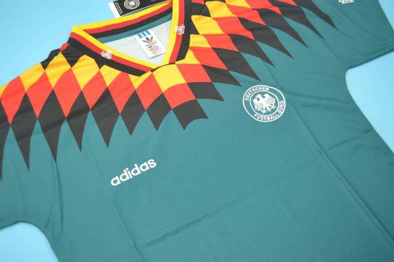 Germany Soccer Jersey EURO Away Retro Replica 1994