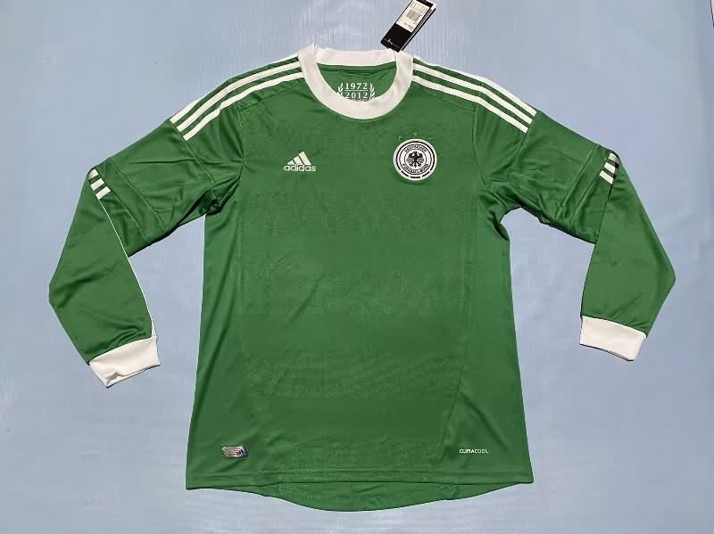 AAA Quality Germany 2012 Away Retro Long Sleeve Soccer Jersey