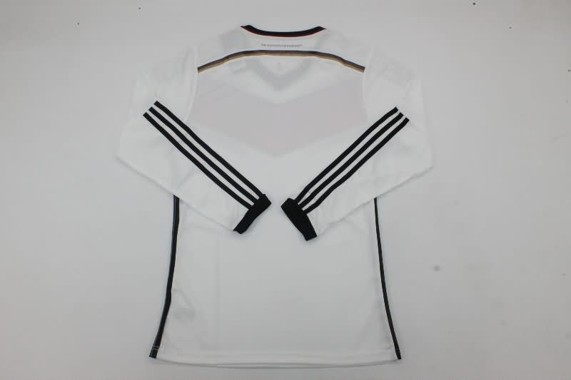 Germany Soccer Jersey Home Retro Long Sleeve (Player) 2014