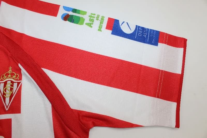 AAA Quality Gijon 2008/09 Home Retro Soccer Jersey