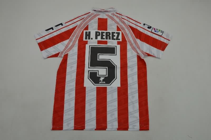 AAA Quality Gijon 1995/96 Home Retro Soccer Jersey