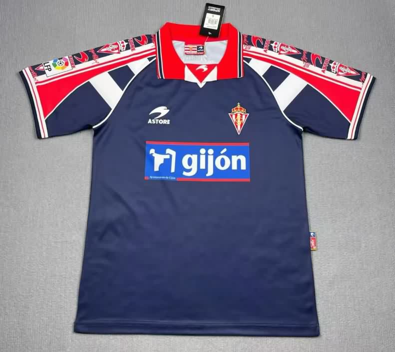 AAA Quality Gijon 1999/00 Away Retro Soccer Jersey AAA Quality Gijon 1999/00 Away Retro Soccer Jersey