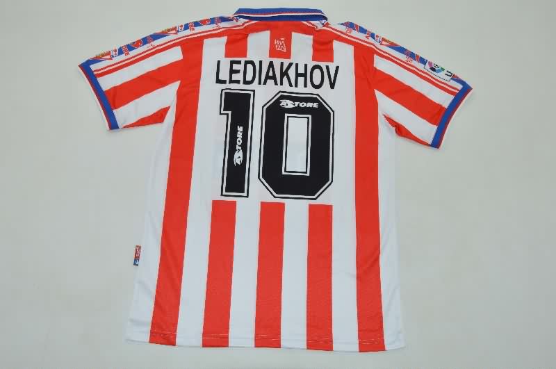 AAA Quality Gijon 1999/00 Home Retro Soccer Jersey