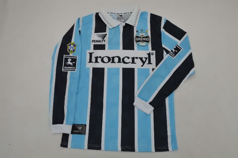 AAA Quality Gremio 1997 Home Retro Long Sleeve Soccer Jersey