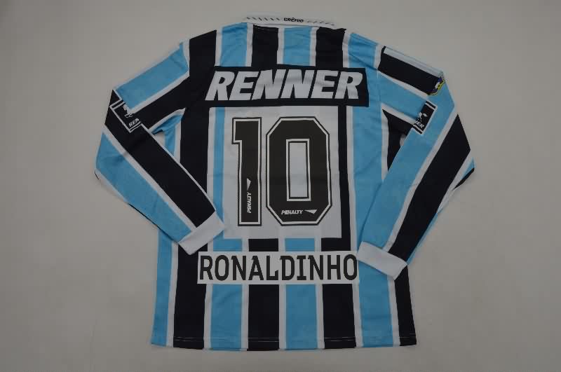 AAA Quality Gremio 1997 Home Retro Long Sleeve Soccer Jersey