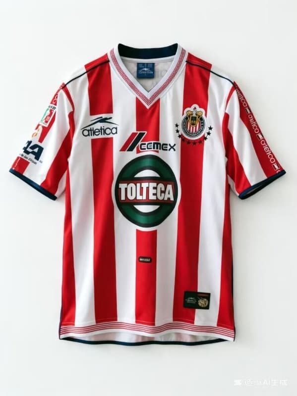 AAA Quality Guadalajara 2000/01 Home Retro Soccer Jersey