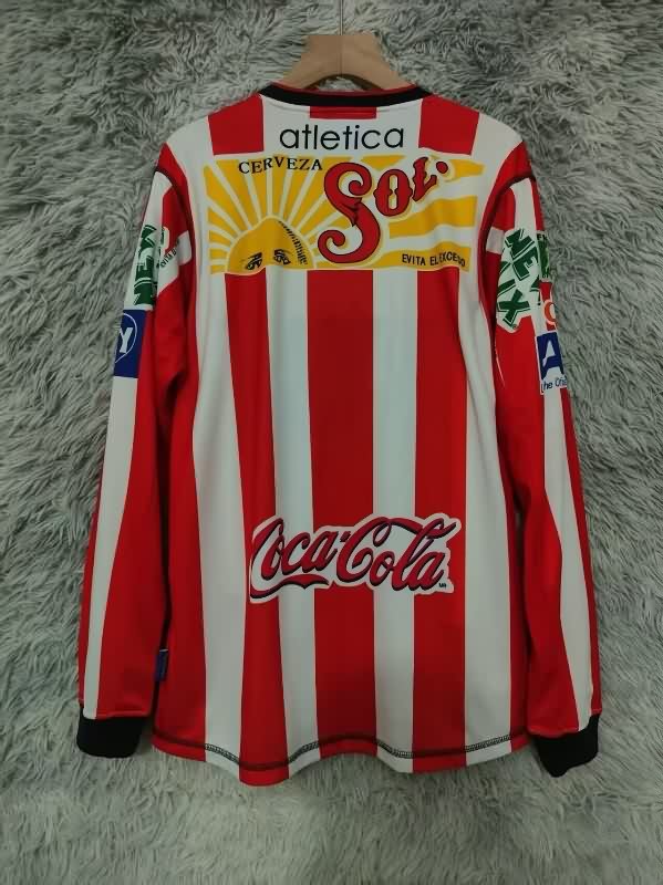AAA Quality Guadalajara 2002/03 Home Long Sleeve Retro Soccer Jersey
