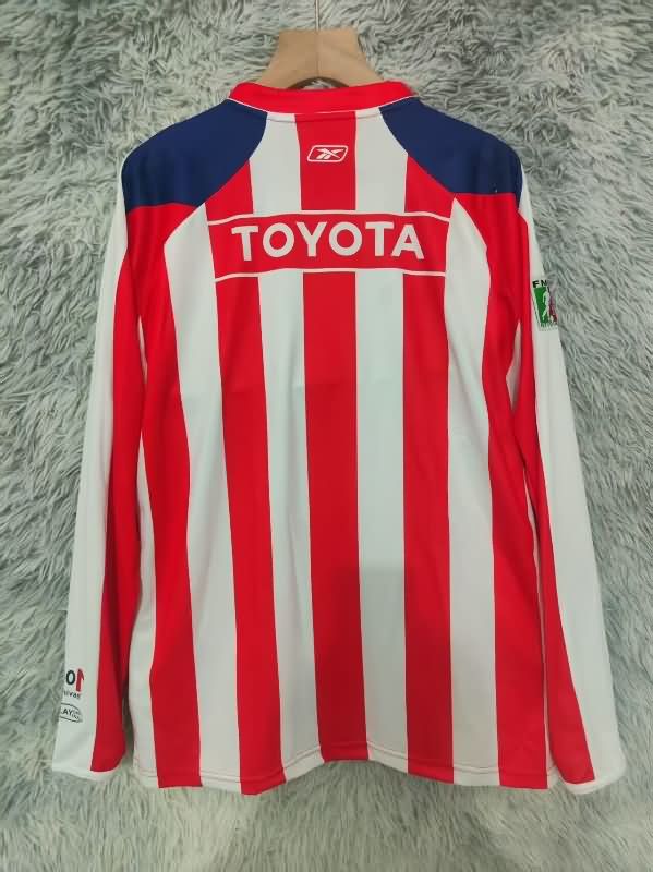 AAA Quality Guadalajara 2006/07 Home Long Sleeve Retro Soccer Jersey