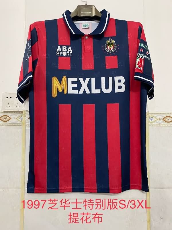 AAA Quality Guadalajara 1997 Special Retro Soccer Jersey AAA Quality Guadalajara 1997 Special Retro Soccer Jersey