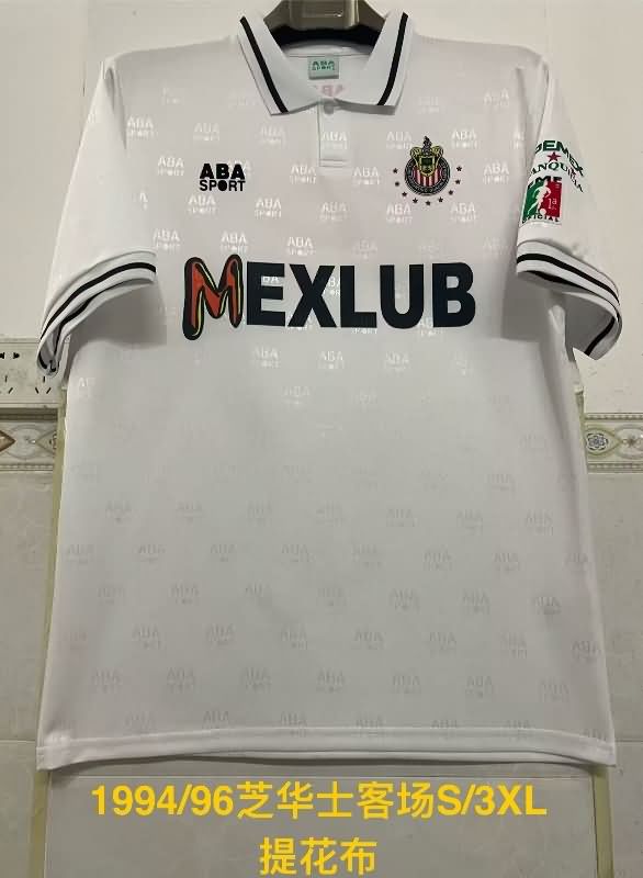 AAA Quality Guadalajara 1994/96 Away Retro Soccer Jersey AAA Quality Guadalajara 1994/96 Away Retro Soccer Jersey