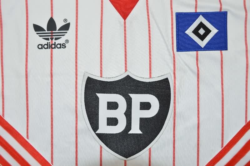 AAA Quality Hamburger SV 1982/83 Home Retro Long Sleeve Soccer Jersey