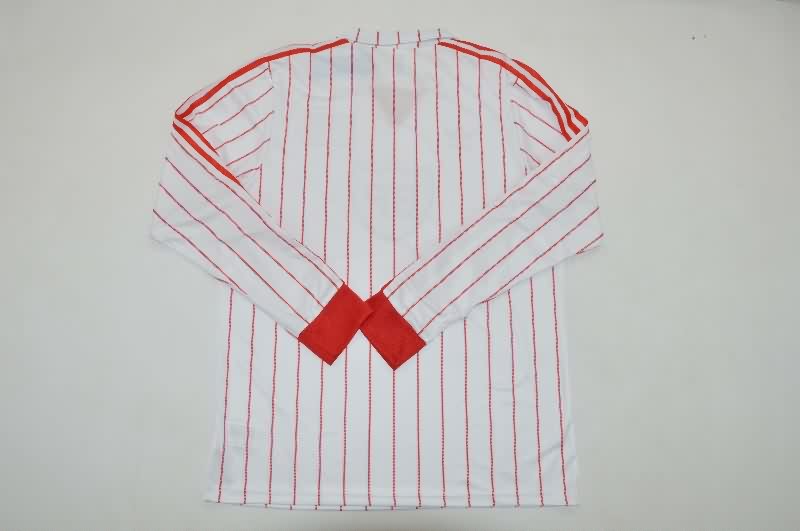 AAA Quality Hamburger SV 1982/83 Home Retro Long Sleeve Soccer Jersey