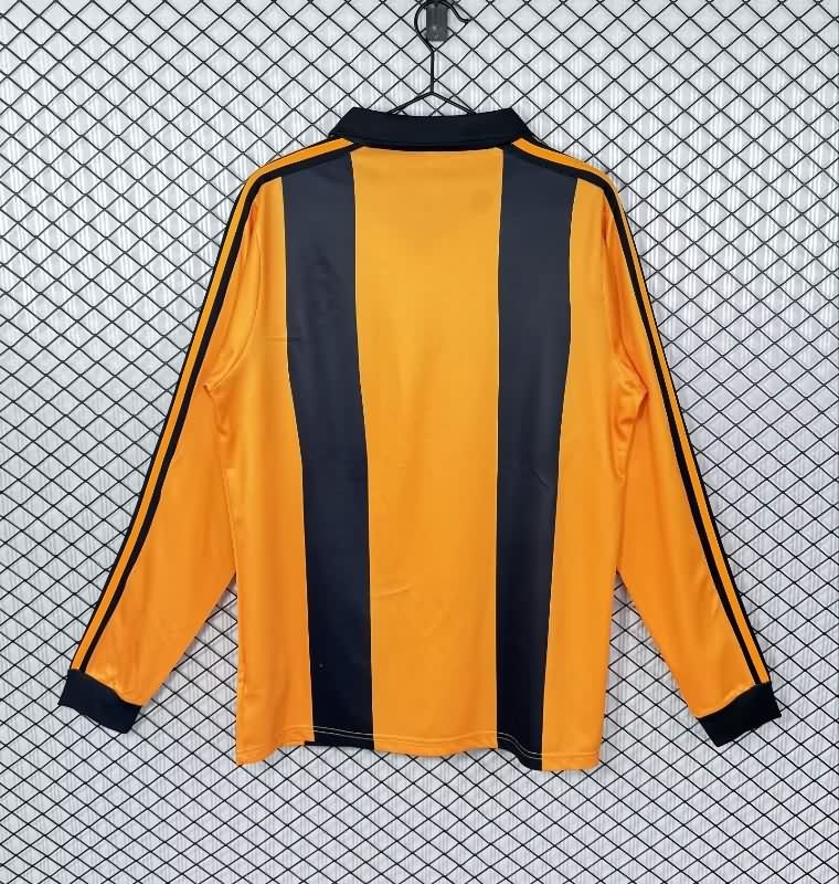 AAA Quality Hull City 1981/82 Home Retro Long Sleeve Soccer Jersey