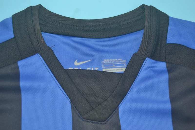 Inter Milan Soccer Jersey Home Retro Replica 2002/03