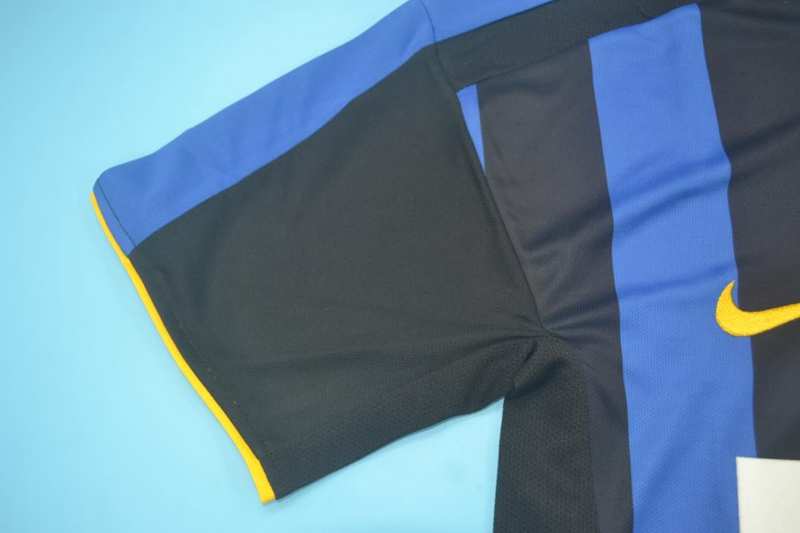Inter Milan Soccer Jersey Home Retro Replica 2002/03