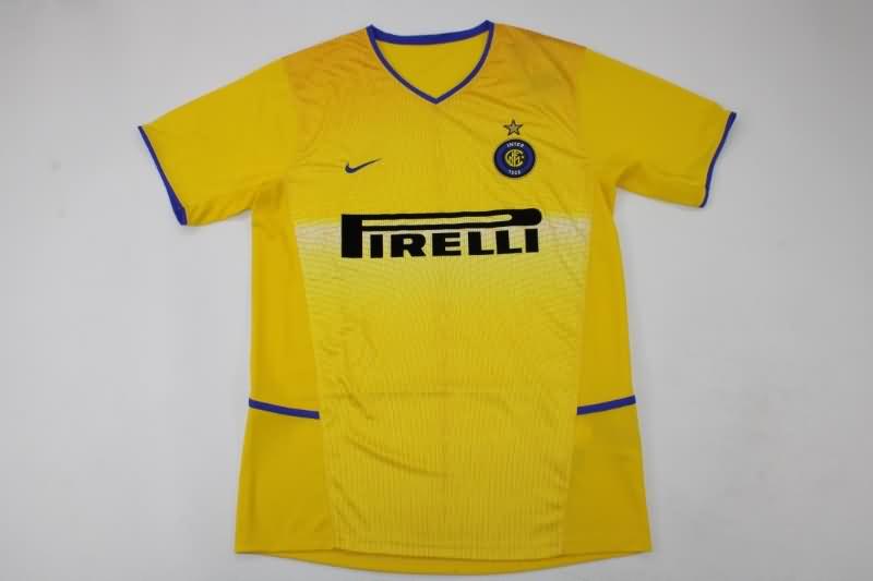 Inter Milan Soccer Jersey Third Retro Replica 2002/03 Inter Milan Soccer Jersey Third Retro Replica 2002/03