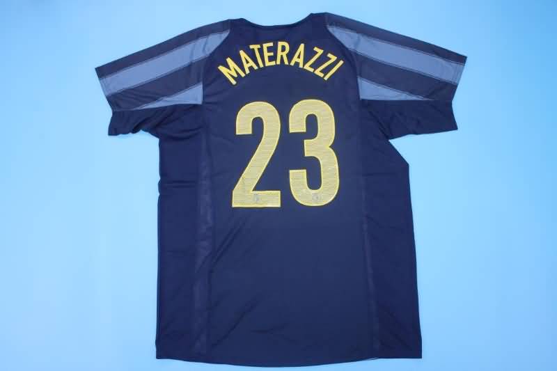 Inter Milan Soccer Jersey Third Retro Replica 2004/06