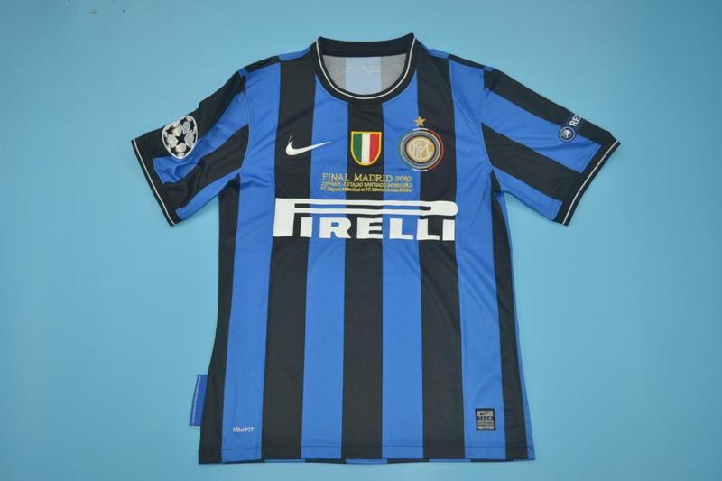 Inter Milan Soccer Jersey Home Retro Replica 2009/2010 Inter Milan Soccer Jersey Home Retro Replica 2009/2010