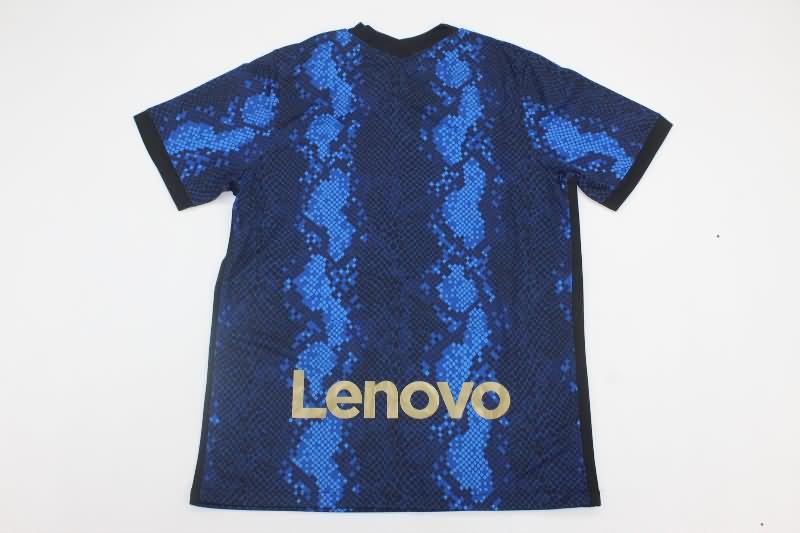 Inter Milan Soccer Jersey Home Retro Replica 2021/22