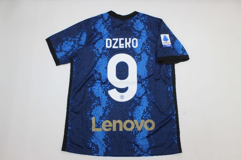 Inter Milan Soccer Jersey Home Retro Replica 2021/22