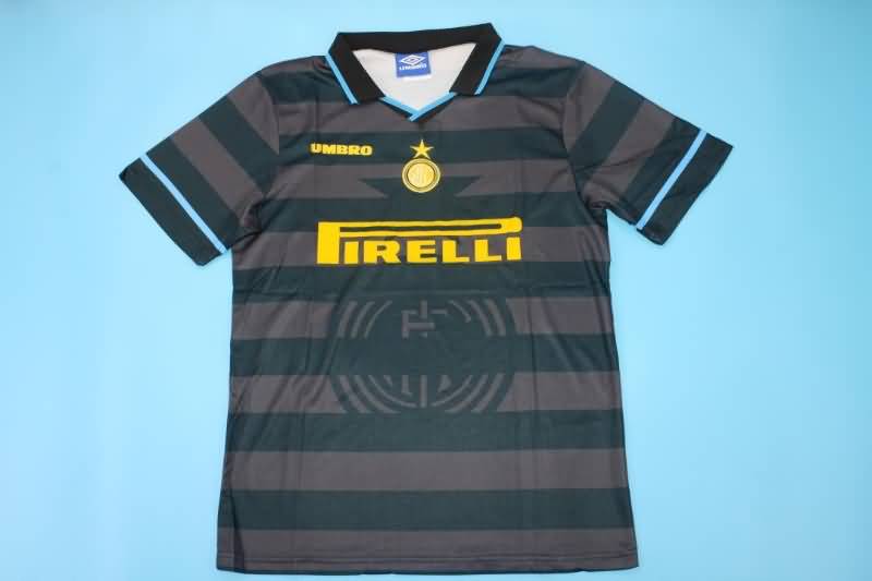 Inter Milan Soccer Jersey Third Retro Replica 1997/98 Inter Milan Soccer Jersey Third Retro Replica 1997/98