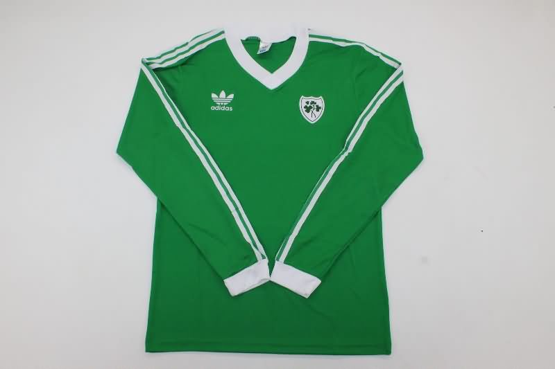 Ireland Soccer Jersey Home Long Sleeve Retro Replica 1986