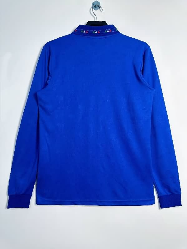 AAA Quality Italy 1994 Home Retro Long Sleeve Soccer Jersey