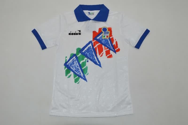 AAA Quality Italy 1994 White Retro Soccer Jersey