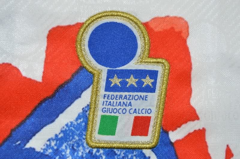 AAA Quality Italy 1994 White Retro Soccer Jersey