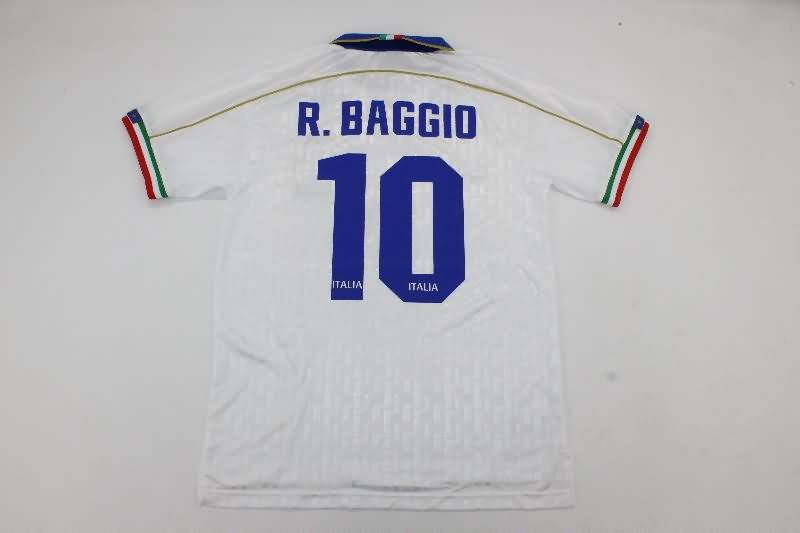 Italy Soccer Jersey Away Retro Replica 1995