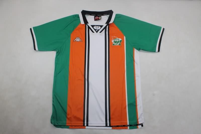 Ivory Soccer Jersey Home Retro Replica 2000/01