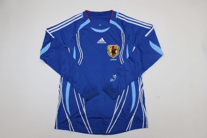 Japan Soccer Jersey Home Long Sleeve Retro Replica 2006