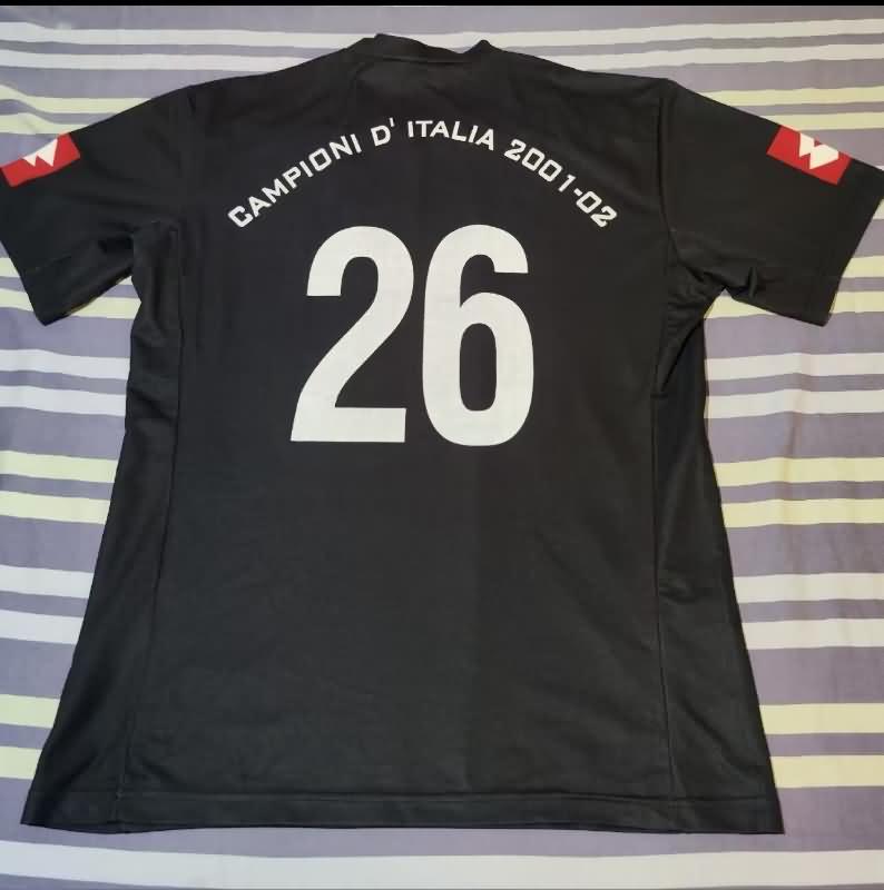 Juventus Soccer Jersey Away Retro Replica 2001/02