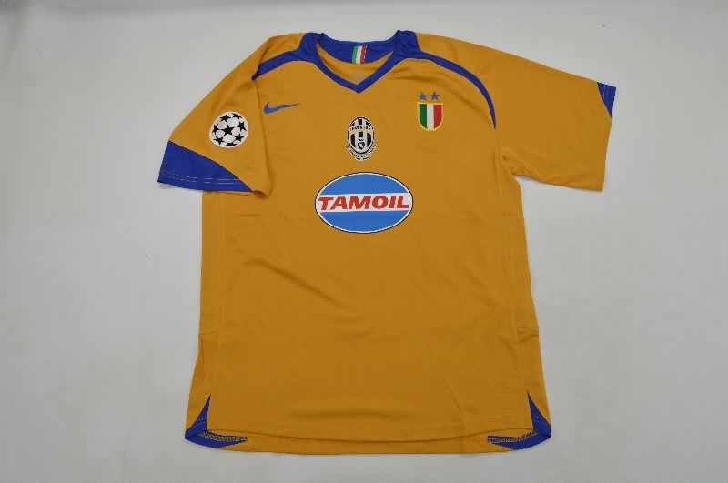 Juventus Soccer Jersey Away Retro Replica 2005/06